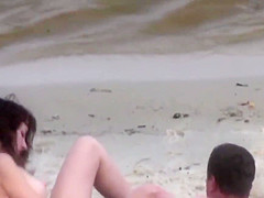 Couple first fuck, and then masturbate