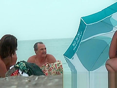 Nudist with her vulva hanging out real nudist video