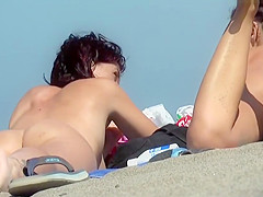 Compilation Close-Ups Back and Front Pussy Voyer Beach