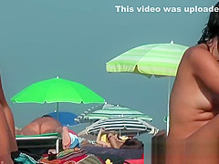 Saw this girl on nude beach in Spain