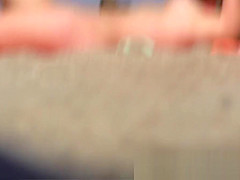 Sexy nudist chicks are being filmed on the beach