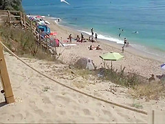 Nudist Horny Naked Milfs Tanning At The Beach Spycam Voyeur