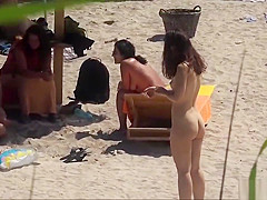 Nudist Horny Naked Milfs Tanning At The Beach Spycam Voyeur