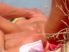 Nude Beach Horny Couples FIngering Beach Voyeur HD Video