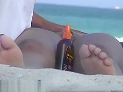 hot sexy college teen beach voyeur jiggly ass