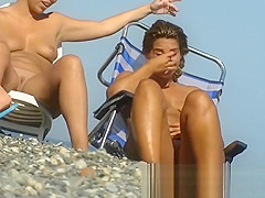 Sexy amateur hidden beach cam video on the nudist beach