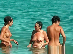 Nude beach voyeur film sexy ass women nudist beach