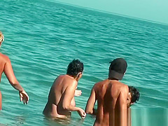 Nude beach voyeur film sexy ass women nudist beach