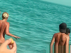 Nude beach voyeur film sexy ass women nudist beach