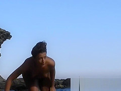 Real young beach nudist voyeur video