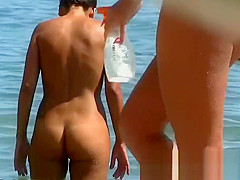 Real young beach nudist voyeur video