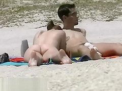 Amazing nudity of some nudist babes on the beach