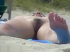 Real amateur hidden nudist voyeur video