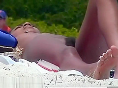 Real amateur hidden nudist voyeur video