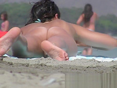 Nudist beach voyeur preys on hot women