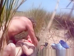 how to fuck a woman walking in the dunes