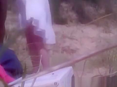 how to fuck a woman walking in the dunes