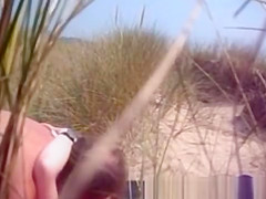 how to fuck a woman walking in the dunes