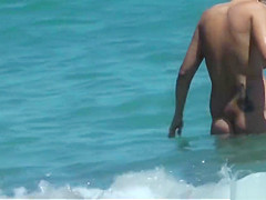 Seaside Nudist beach Milfs Voyeur Hidden SpyCam Vid