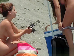 Some erotics moments at the beach this year nudist summer