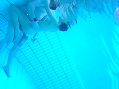 Nudist Couples Underwater Pool Hidden Spy cam Voyeur HD 2