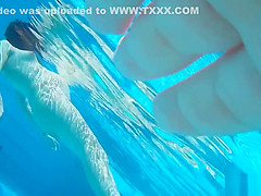 Nudist Couples Underwater Pool Hidden Spy cam Voyeur HD 2