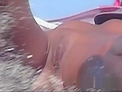 Nudist beach hidden camera shots of juicy pussies in the sun