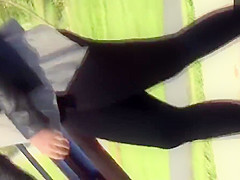 legging preta transparente