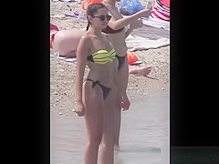 Big Latina Ass Thong Bikini Beach Girls Voyeur Spycam