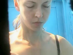 Hidden Changing Room, Beach, Spy Cam Clip Full Version