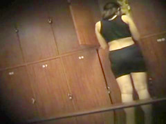 Spy Beach, Changing Room, Spy Cam Scene