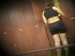 Spy Beach, Changing Room, Spy Cam Scene