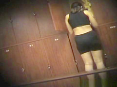 Spy Beach, Changing Room, Spy Cam Scene