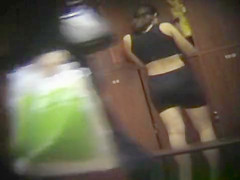 Spy Beach, Changing Room, Spy Cam Scene