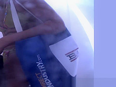 Exotic Changing Room, Beach, Amateur Movie Watch Show