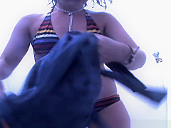 Spy Amateur, Beach, Changing Room Clip Full Version