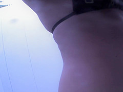 Spy Russian, Beach, Spy Cam Clip