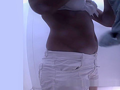 Spy Cam Shows Changing Room, Voyeur, Amateur Video Only Here