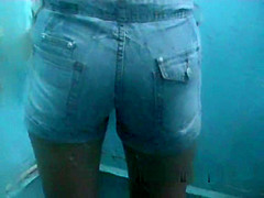 Wild Changing Room, Russian, Beach Scene Unique