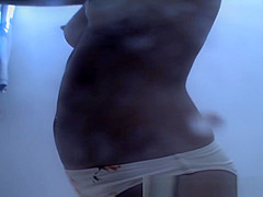 Hidden Spy Cam, Changing Room, Russian Clip Uncut