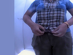 Unbelievable Russian, Changing Room, Spy Cam Clip, It'S Amaising