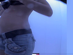 Unbelievable Changing Room, Spy Cam, Russian Movie Show