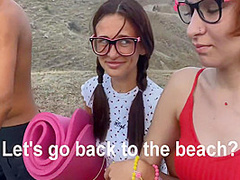 Adult Guys Seduced Young Schoolgirls And Really Fucked On The Grass
