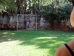 Bald Guy Wanted To Lick Pussy And Venuss Was Horny Enough To Let Him Do Anything