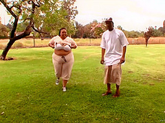 Horny Bbw With Big, Saggy Tits Is Having Sex With A Friend, In The Late Afternoon