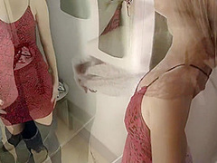 Completely Caught In The Dressing Room During A Blowjob - Letty Black
