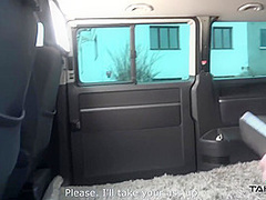 TakeVan - Charlotte- Unexperienced Driver Fucks Hot Sch