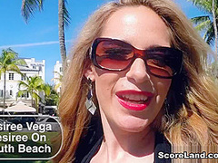 Desiree On South Beach - Desiree Vega - Scoreland