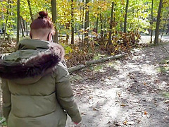 Public Pickup In The Park And Sex In The Forest With A Sporty Girl Leokleo