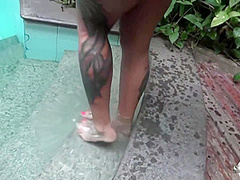 Big Ass, Latin Brunette With Tattoos, Elisa Sanches Cant Hold Back From Cheating On Her Partner